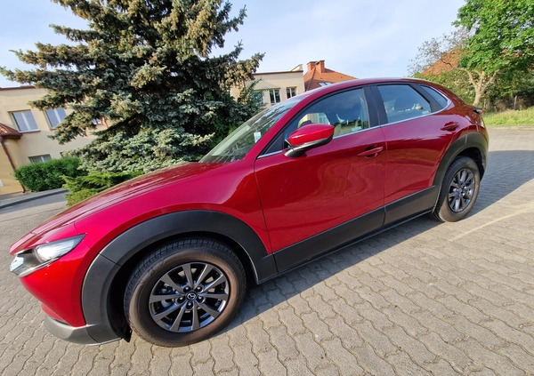 Mazda CX-30 cena 115620 przebieg: 49000, rok produkcji 2021 z Piła małe 121